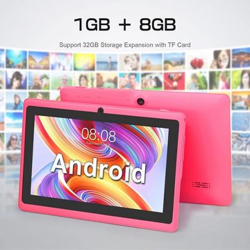 Topluck Tablet (7", 8 GB, Android 5.0 Lollipop, Android Tablet, 1GB RAM, Quad-Core, IPS Dual Kameras 2500mAh Wi-Fi GPS)
