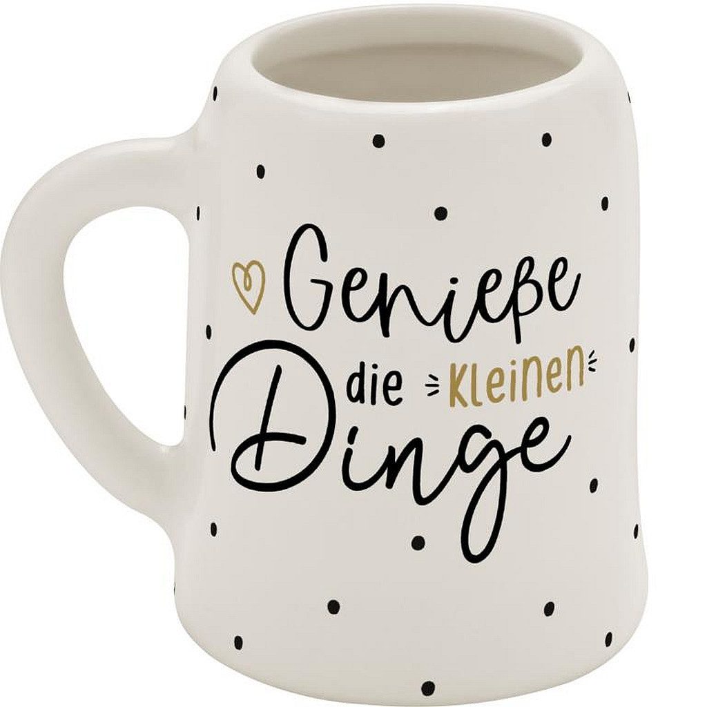 Sheepworld Schnapsglas Schnapskrug Schnapsglas Stamper Keramik Sheepworld DINGE 73837, Material: Keramik