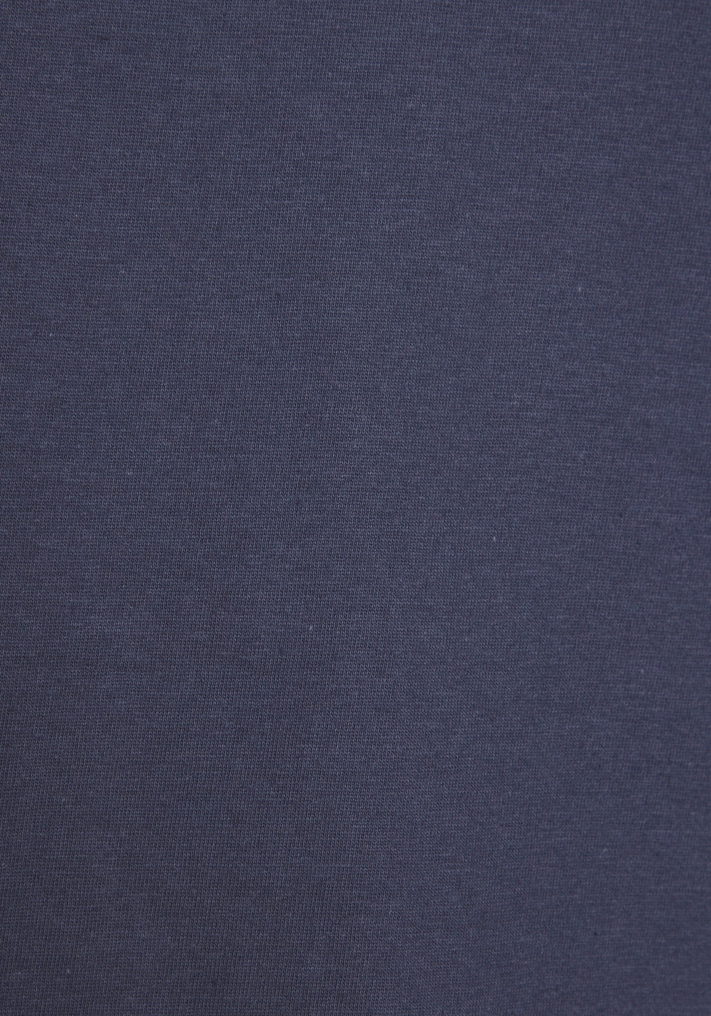LASCANA Kurzarmshirt mit glitzernem Strass-Design am Arm aus Baumwoll-Qualität – Bild 5 von 5