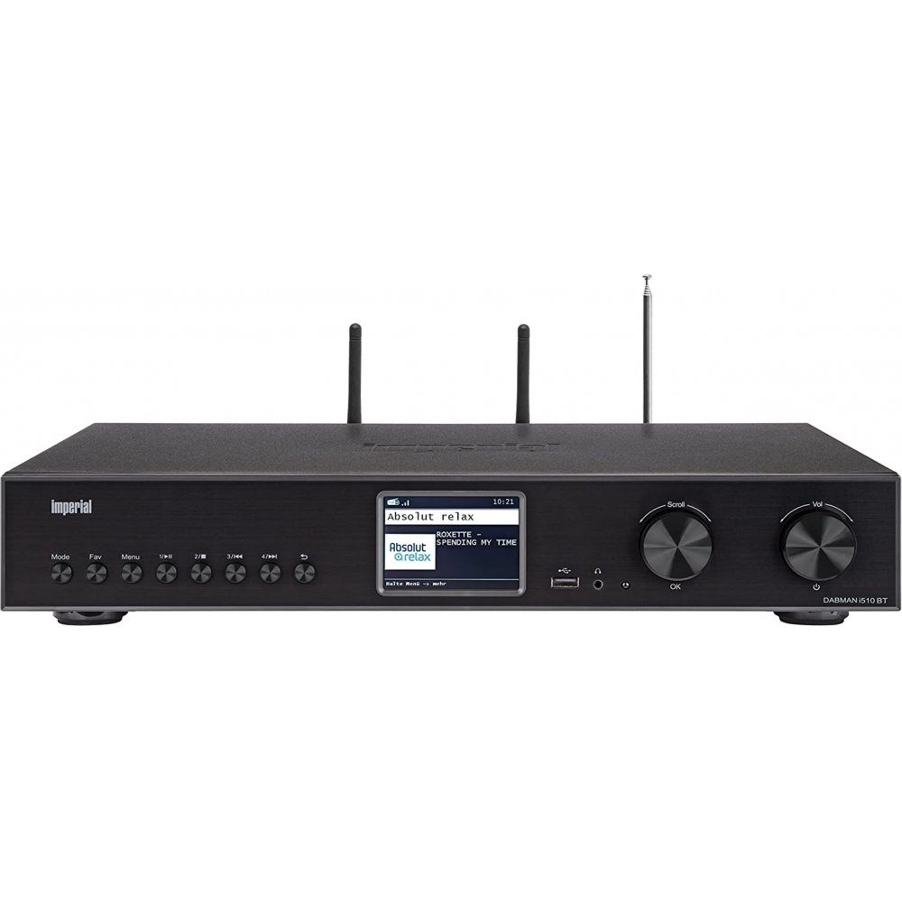 IMPERIAL DABMAN i510BT - Internetradio - HiFi Tuner - DAB+ - schwarz Digitalradio (DAB)