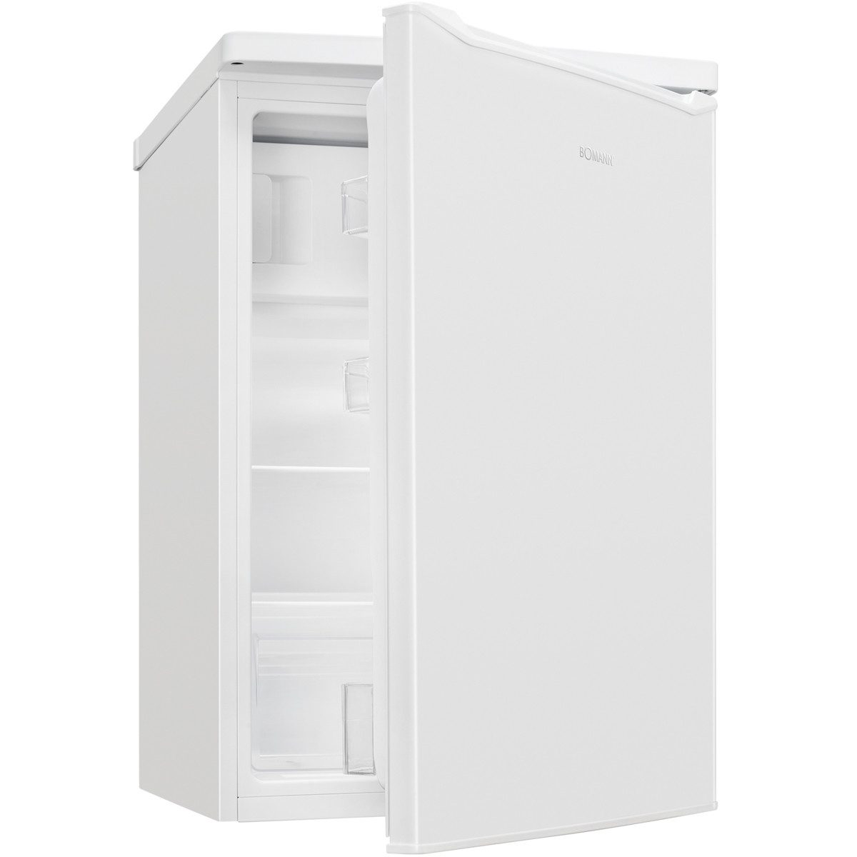 BOMANN Kühlschrank KS 2184.2, 85 cm hoch, 55 cm breit, Kühlschrank mit Gefrierfach, 85cm, 109L, EEK E