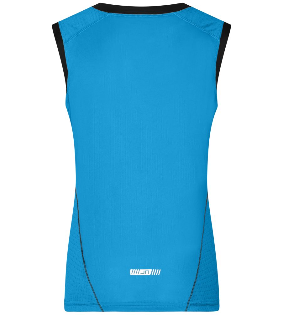 James & Nicholson Lauftop Doppelpack Sportliches Damen Lauftop aus FunktionspolyesterJN469 (Doppelpack, 2er-Pack) Feuchtigkeitsregulierend und schnell trocknend