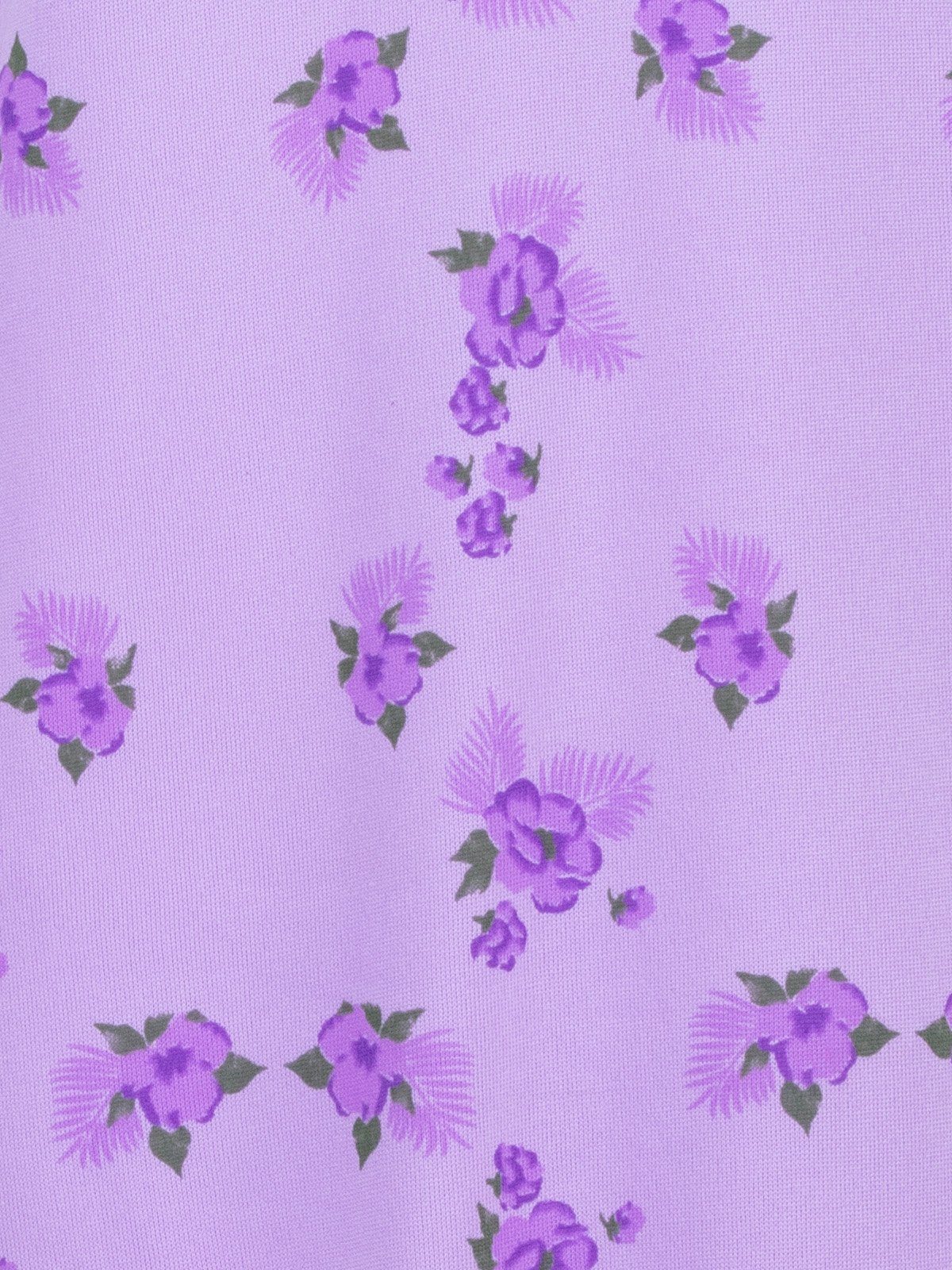 zeitlos Nachthemd Thermo Nachthemd - Big Flower Farn