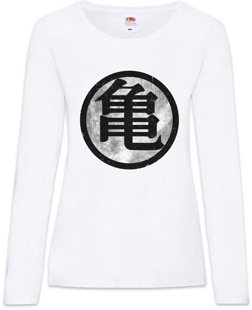 Langarmshirt Master Goku Damen Langarmshirt Dragonball Son Anime Z Roshi's Goku