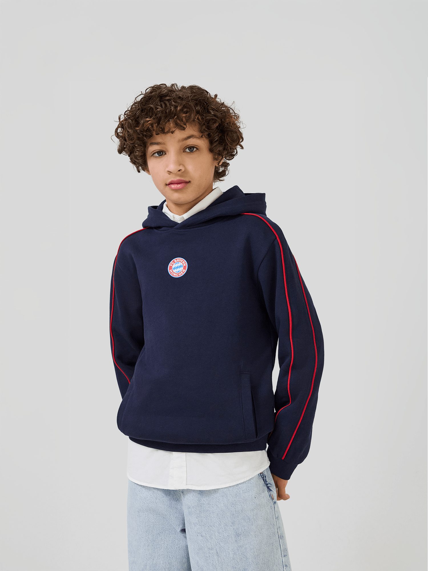 FC Bayern München Kapuzenpullover FC Bayern München, Hoodie Essentials, Kinder, Navy