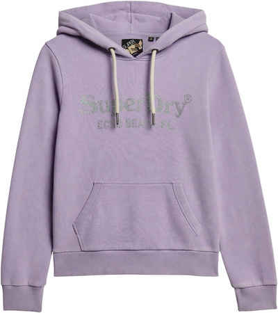 Superdry Kapuzensweatshirt METALLIC VENUE LOGO HOODIE