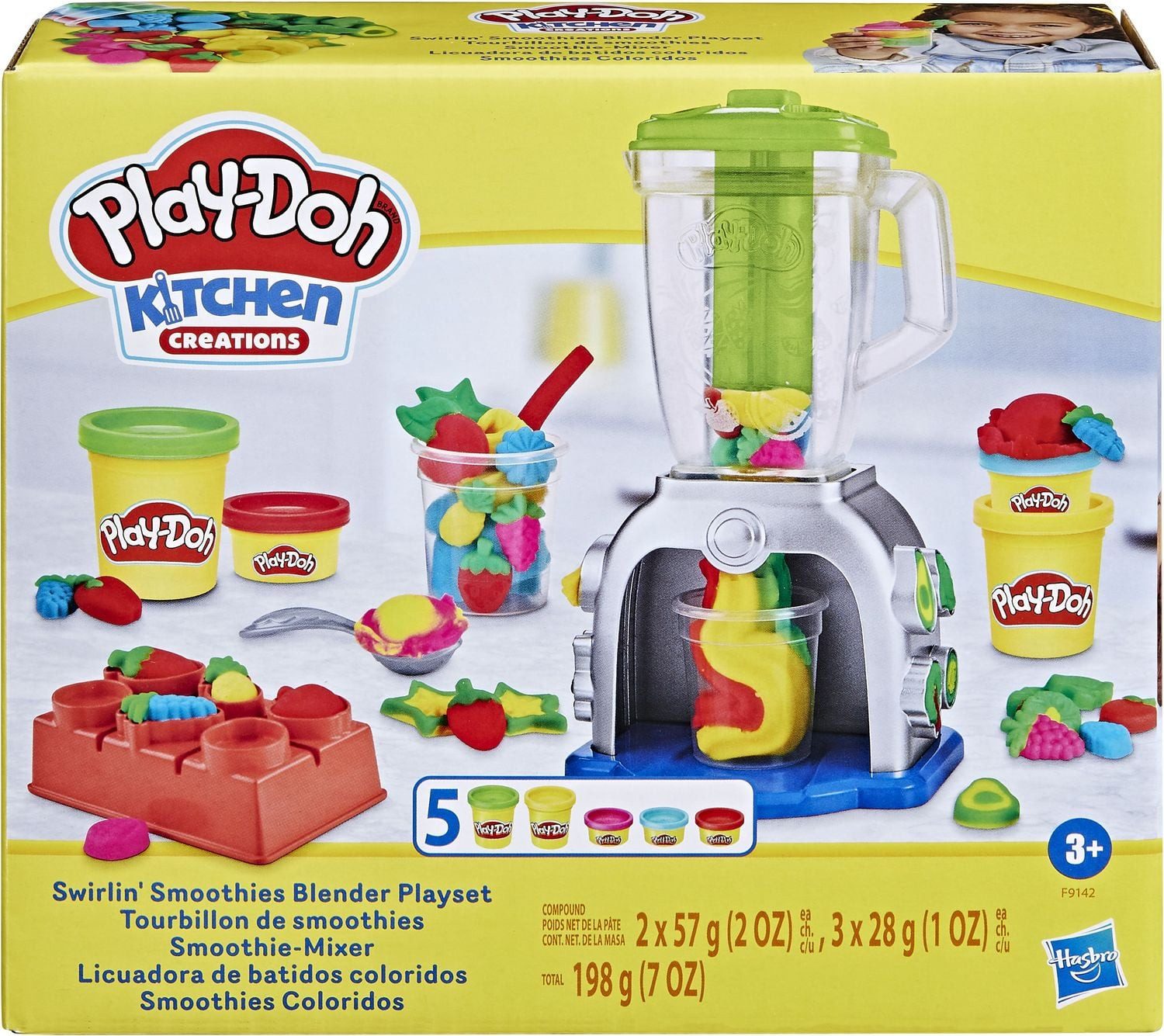 Hasbro Knetform-Set Play-Doh Knete Kitchen Creations Smoothies