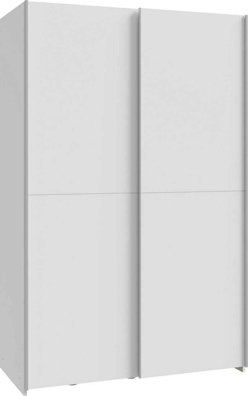 FORTE Schwebetürenschrank Topseller, 2 Schiebetüren, Made in Europe in verschiedenen Farben und Breiten