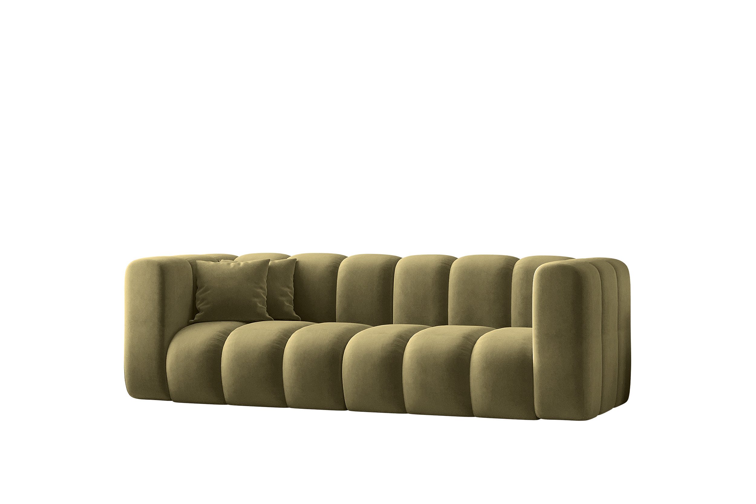 Kaiser Möbel Sofa Couch, Dreisitzer Grand Modular Stoff Salvador und Haga, günstig online kaufen