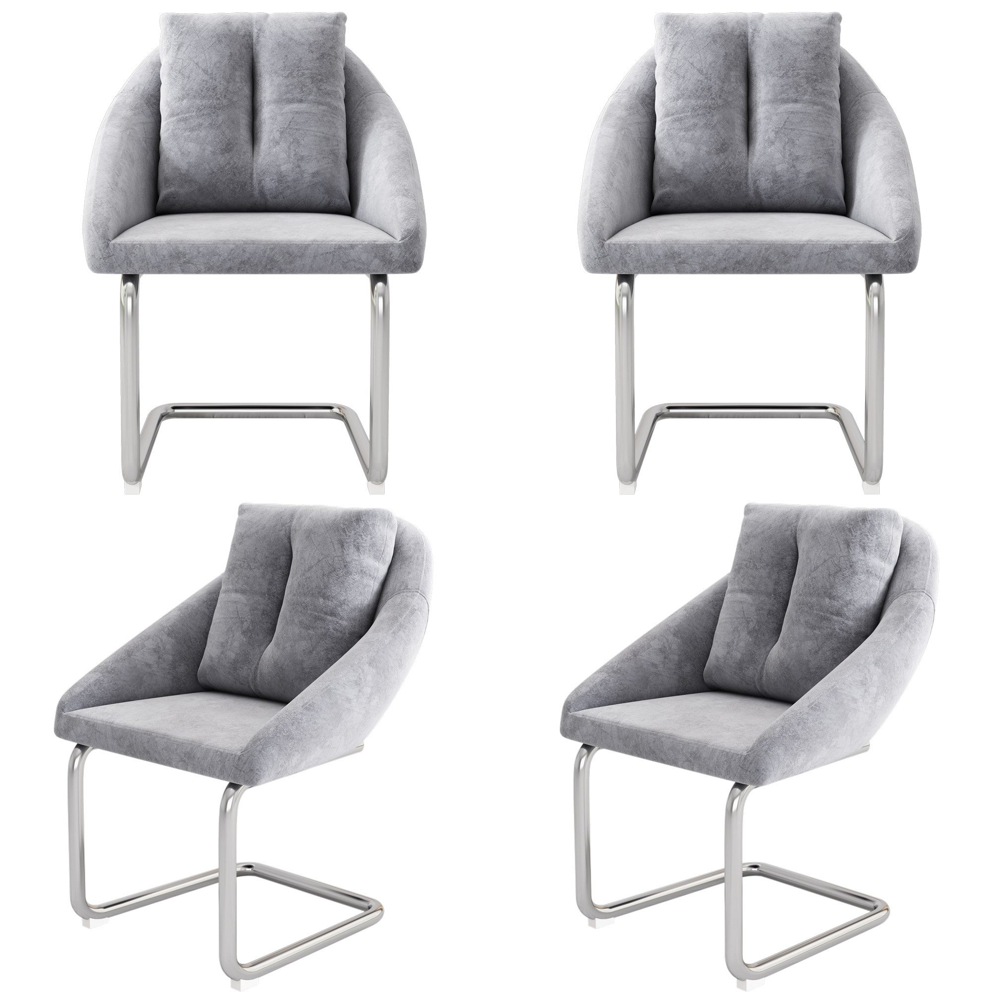 Flieks Freischwinger (Set, 4 St), 4er günstig online kaufen