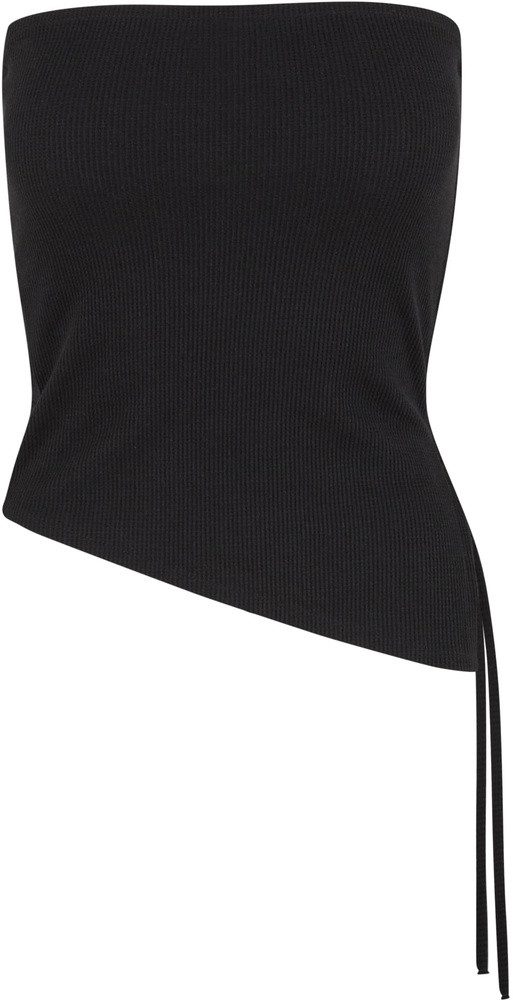 URBAN CLASSICS Shirttop Ladies Waffle Pique Bandeau Top