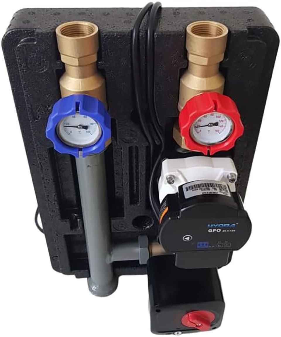 SUNEX Heizkreisverteiler Heizkreisset DN 25 gemischt