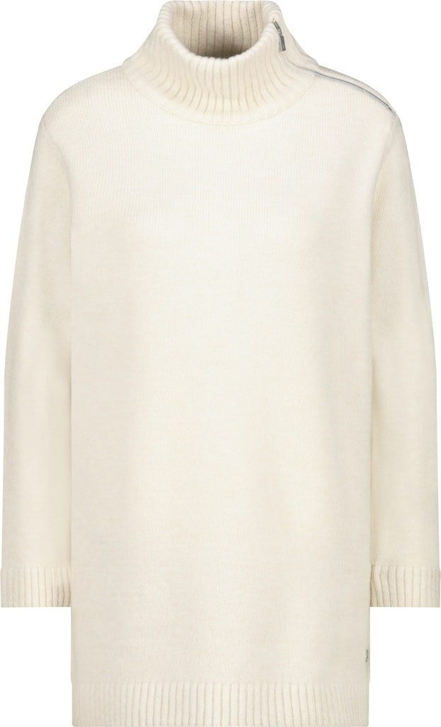 Monari Rundhalspullover 809550 Stehkragen mit Reißverschluss günstig online kaufen