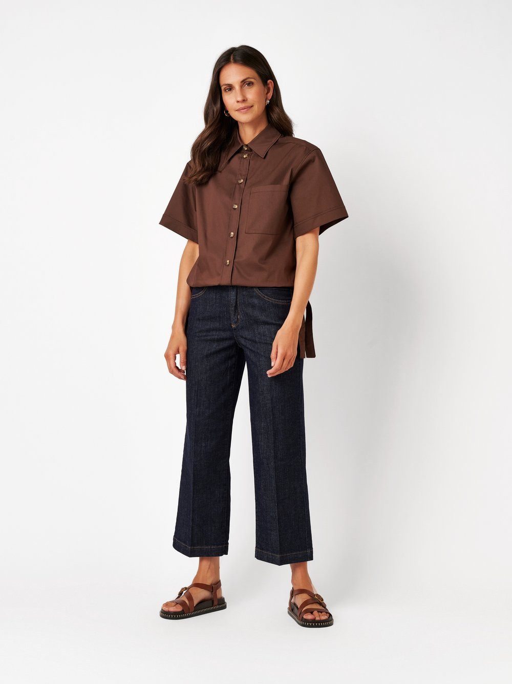 TONI 7/8-Jeans / Culotte, Regular-Fit, Stretch