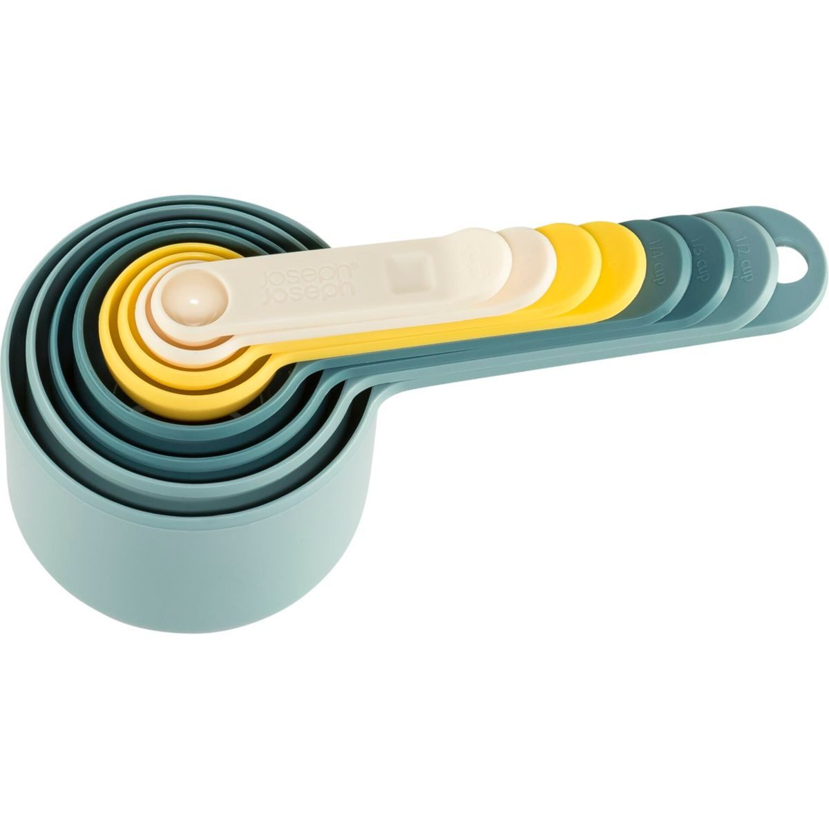 Joseph Joseph Küchenorganizer-Set Nest Opal 8-tlg. Messlöffel-Set