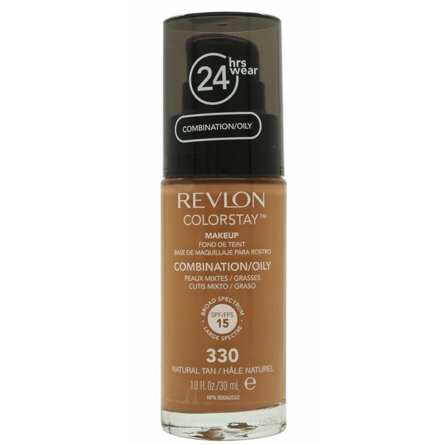 Revlon Foundation ColorStay Makeup 30ml - 330 Natural Tan Mischhaut / lige Haut-revlon 1