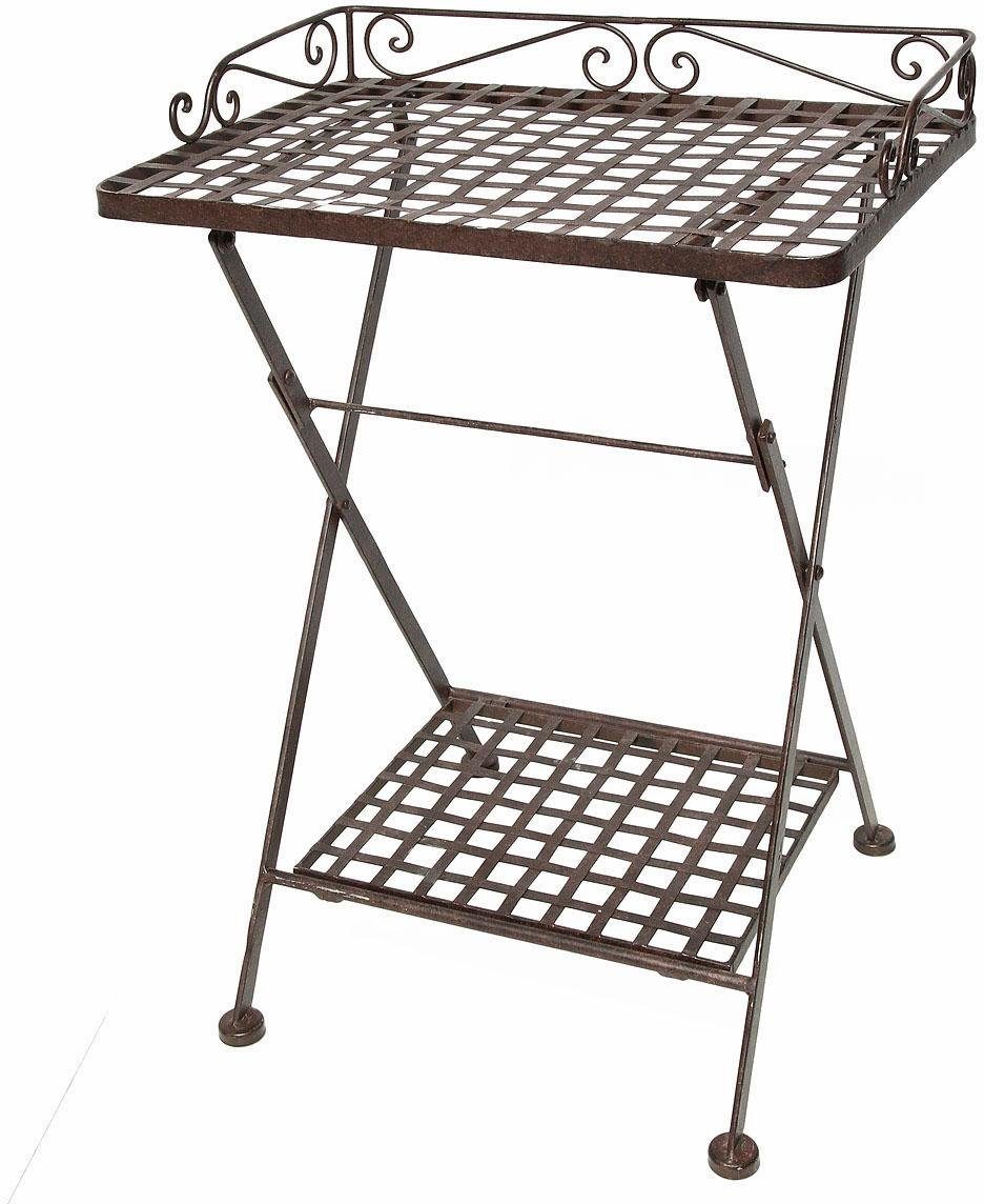 Ambiente Haus Beistelltisch Antik II, antikbraun günstig online kaufen