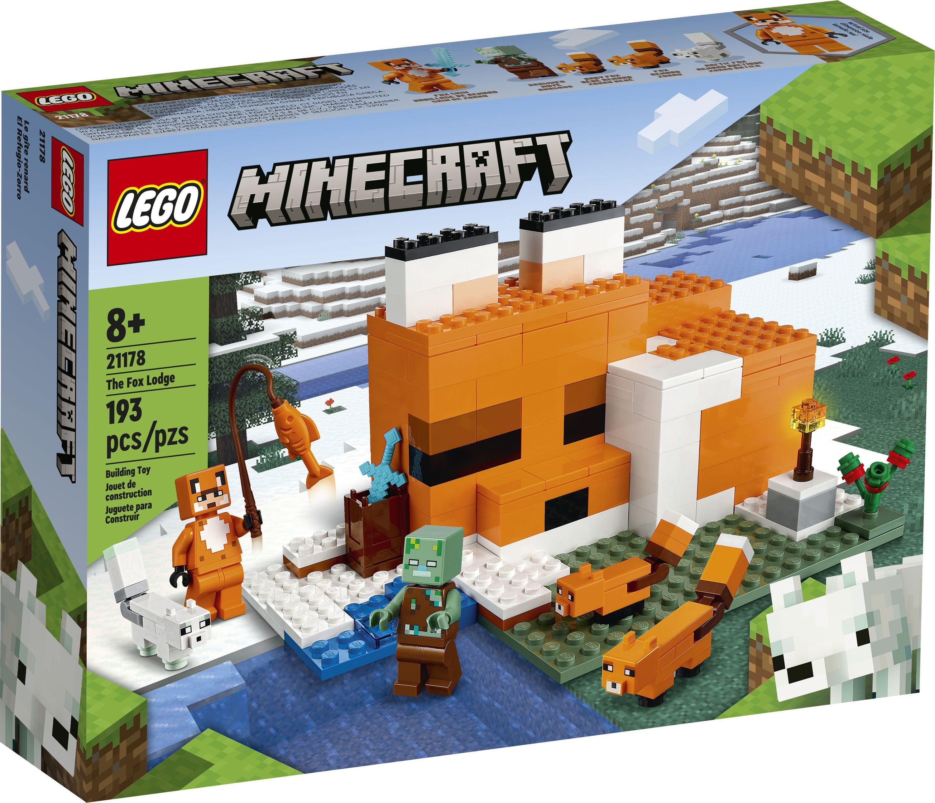 LEGO® LEGO® Minecraft Die Fuchs-Lodge - günstig online kaufen