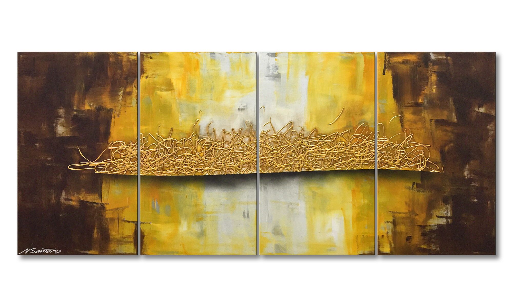 Gemälde Indish Night 160 x 70 cm