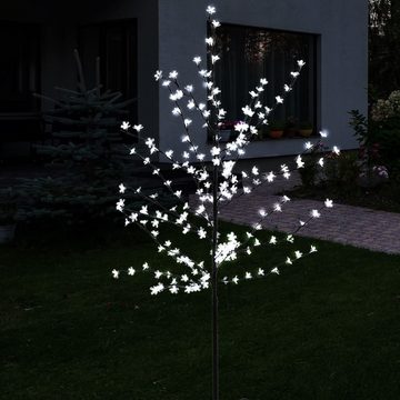 etc-shop LED Baum, 200x LED Deko Baum Kirsch Blüten Terrassen Außen Stand Beleuchtung