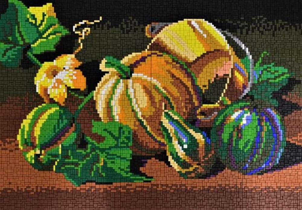 Stick it Steckpuzzle Kürbisse, 7900 Puzzleteile