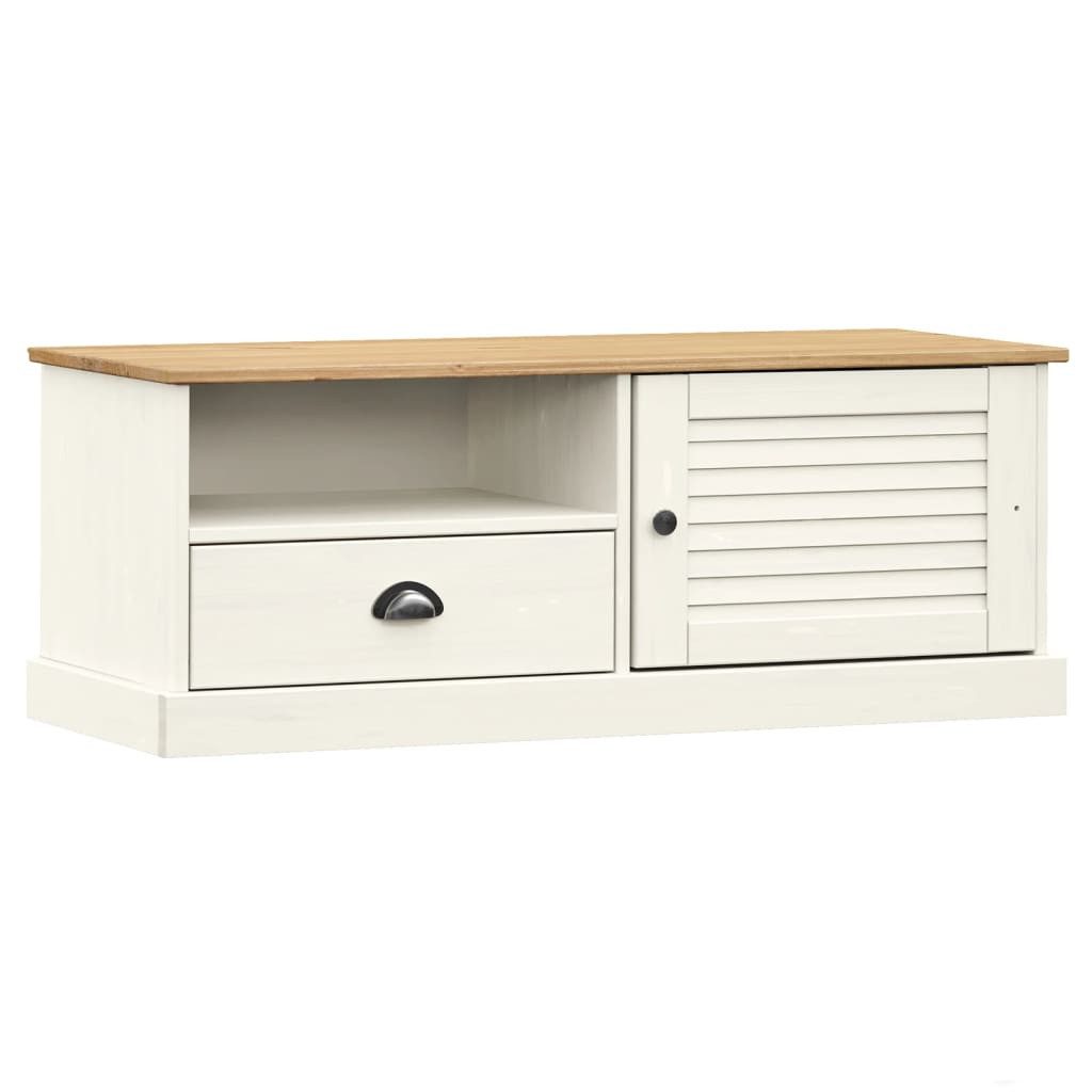 vidaXL TV-Schrank TV-Schrank VIGO Weiß 106x40x40 günstig online kaufen