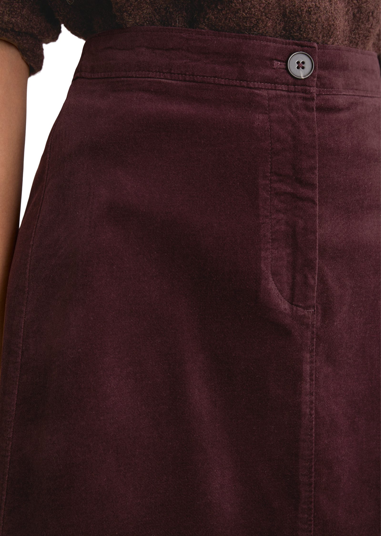 Marc O'Polo Minirock aus Samt günstig online kaufen