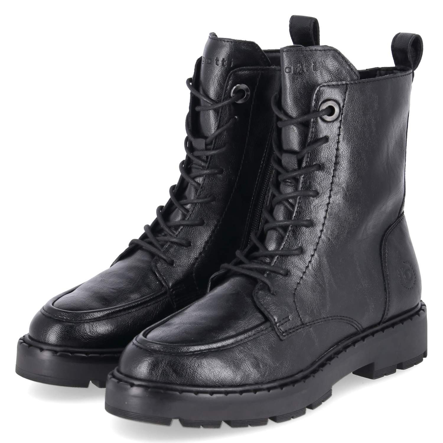 bugatti Bugatti 415AXG315000-1000 Damen Synthetik black Schnürstiefel