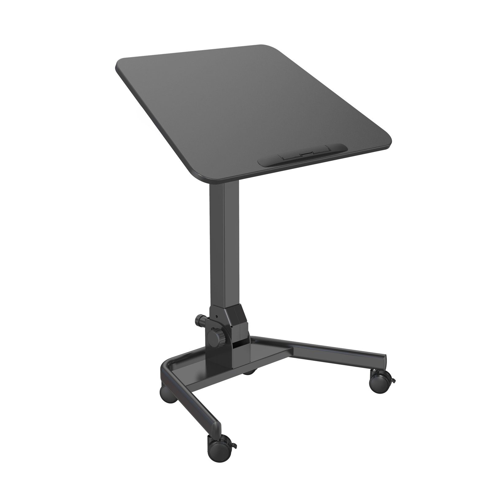 SVITA Schreibtisch JEJU, Stehpult, Mobil, Computertisch, Laptoptisch, Schwa günstig online kaufen