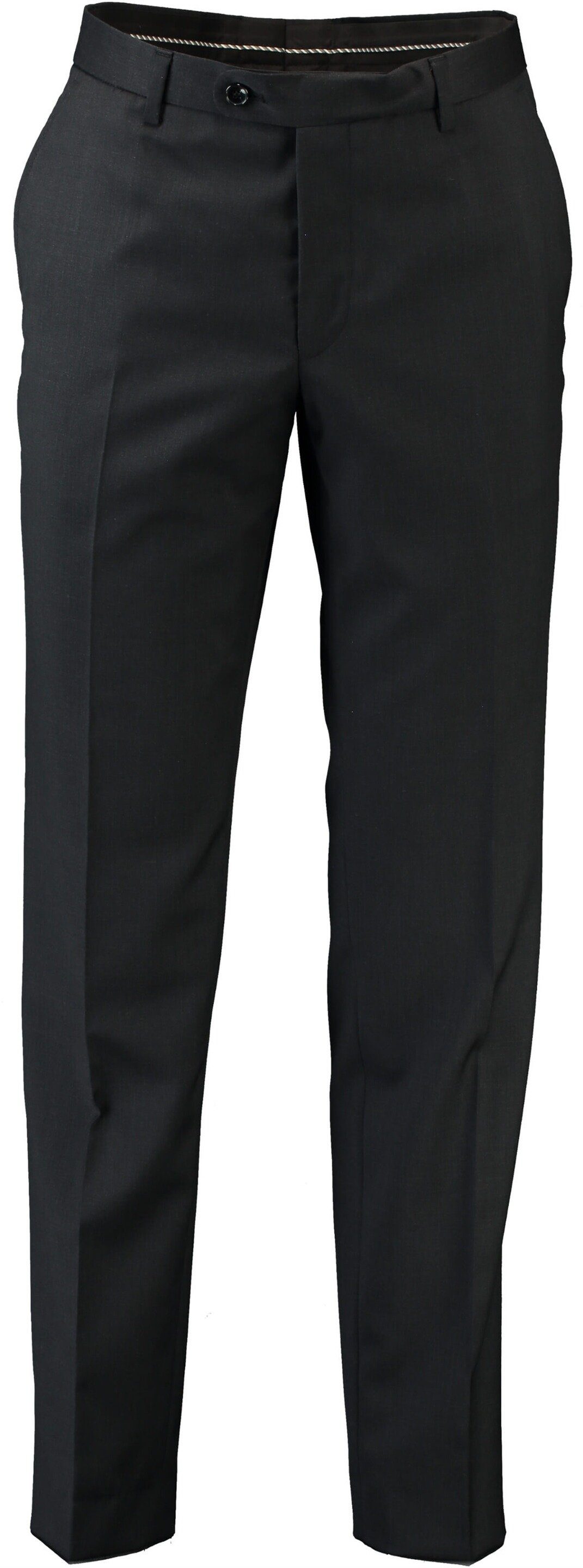 BENVENUTO. Anzughose BENVENUTO Flat-Front Hose anthrazit günstig online kaufen