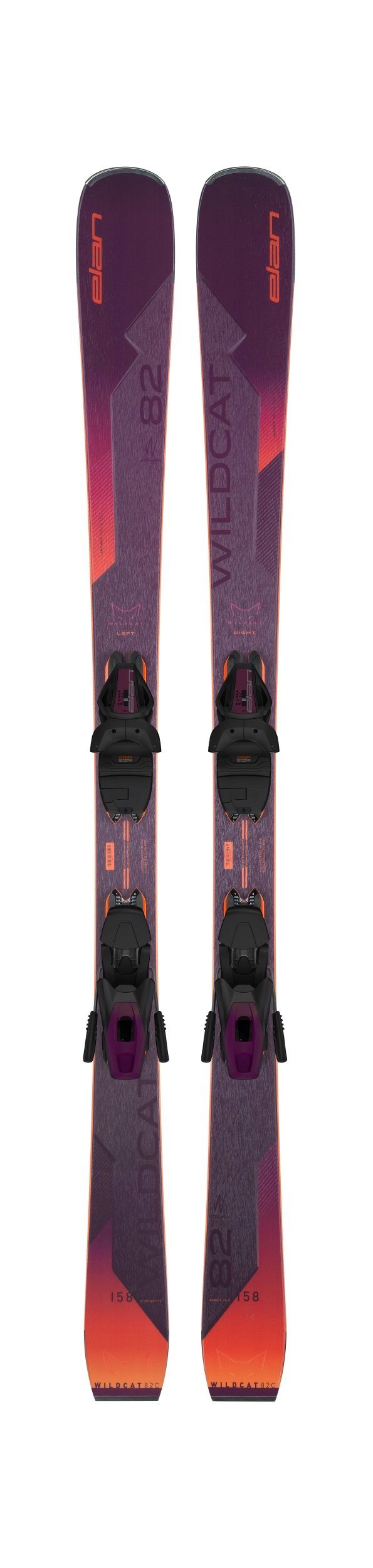 elan Ski WILDCAT 82 C PS ELW 9.0 ORANGE/BEERE