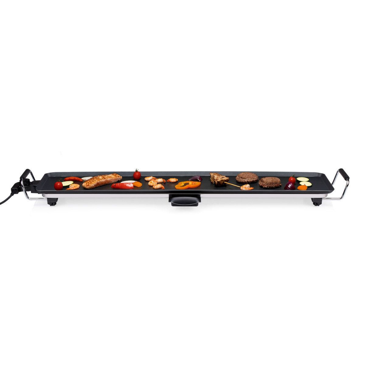 Alpina Grillplattenaufsatz alpina Grillplatte Teppanyaki XL, Aluminium
