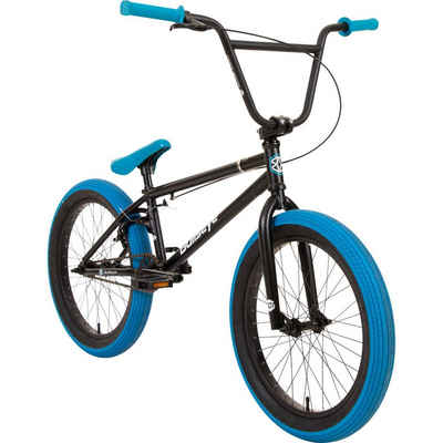 bullseye BMX-Rad Project 501, 1 Gang, ohne Schaltung, BMX Fahrrad Jugendliche Erwachsene unisex 145 - 175 cm mit Pegs