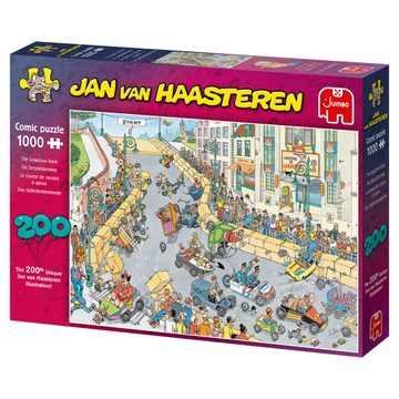 Jumbo Spiele Puzzle Jan van Haasteren Das Seifenkistenrennen Puzzle, 1000 Puzzleteile