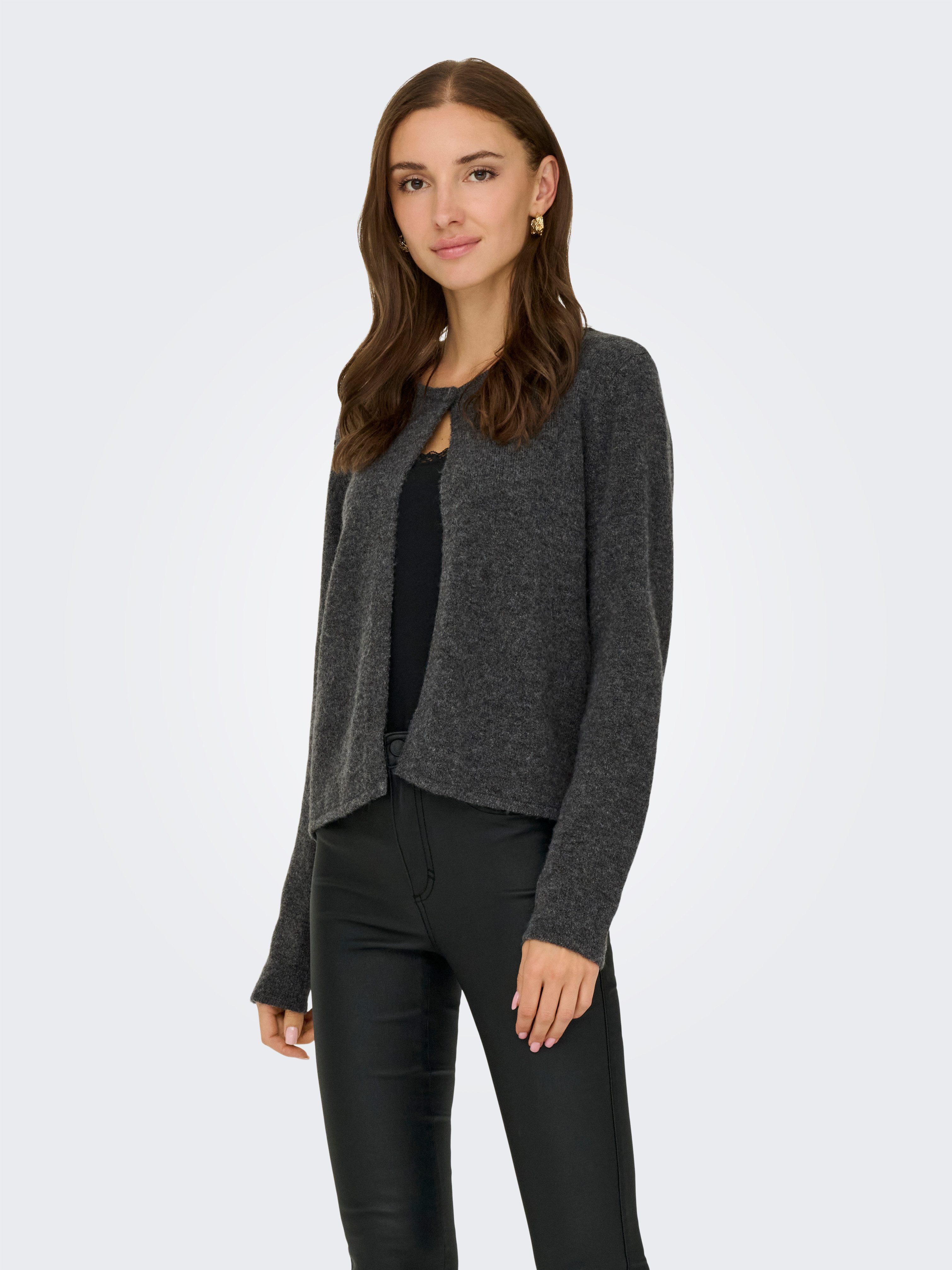 JDY Strickjacke JDYRUE LIFE L/S ONEBUTTON günstig online kaufen