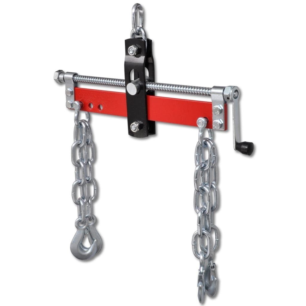 vidaXL Seilwinde Motor Leveler mit Griff 900 kg für Shop-Kran