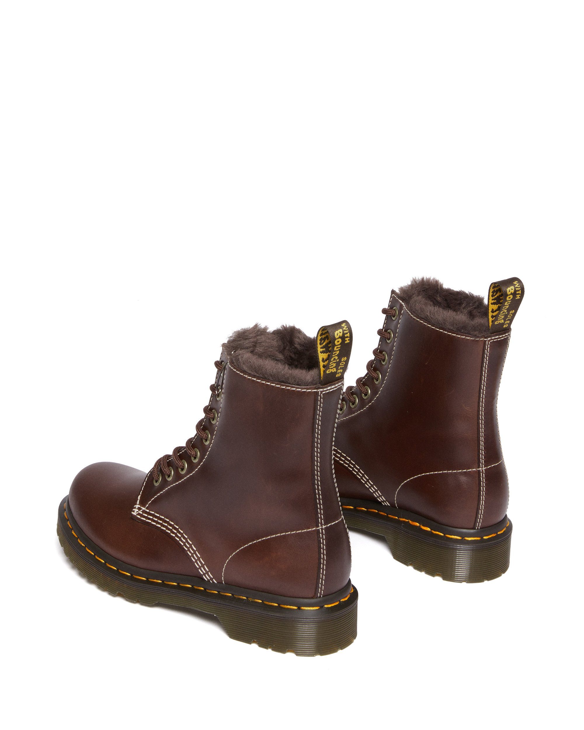 Ankleboots MARTENS SERENA 1460 (2-tlg) up Dunkelbraun DR. pull classic