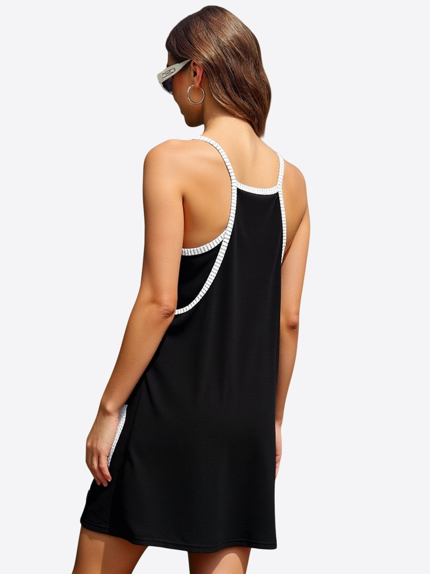 Imily Bela Strampler Damen Tennis Sportkleid (Packung, 1-tlg., 1per-Pack) mit integrierten Shorts