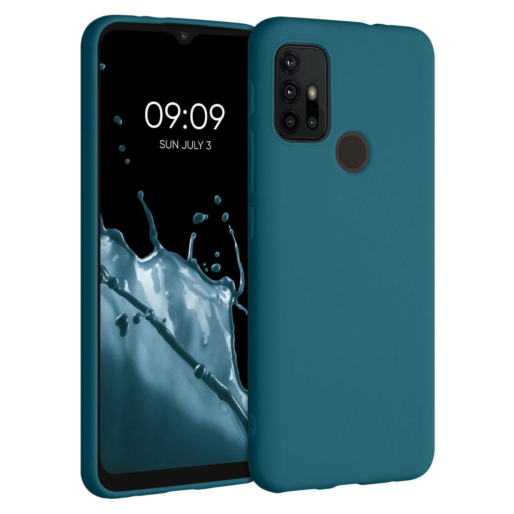 kwmobile Handyhülle Hülle für Motorola Moto G30 / Moto G20 / Moto G10, Hülle Silikon - Soft Handyhülle - Handy Case Cover