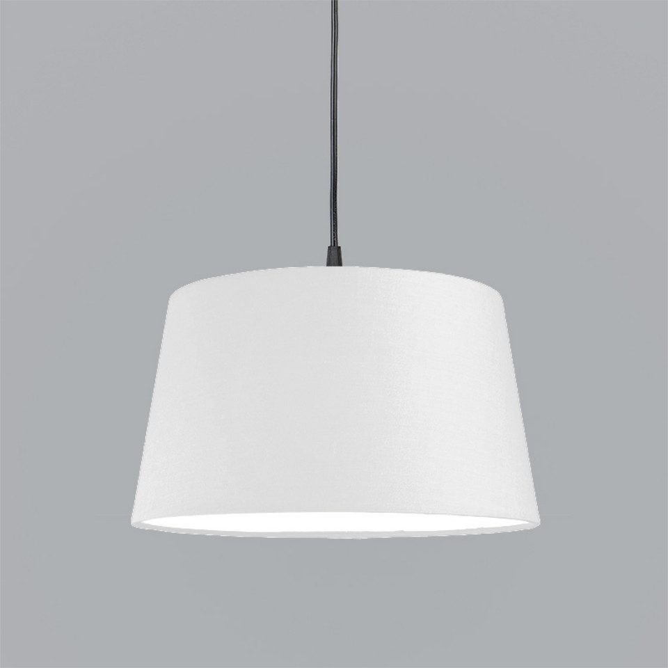 Qazqa Pendelleuchte Hanglamp, ohne Leuchtmittel, E27, Weiß, Modern, Kunstst günstig online kaufen