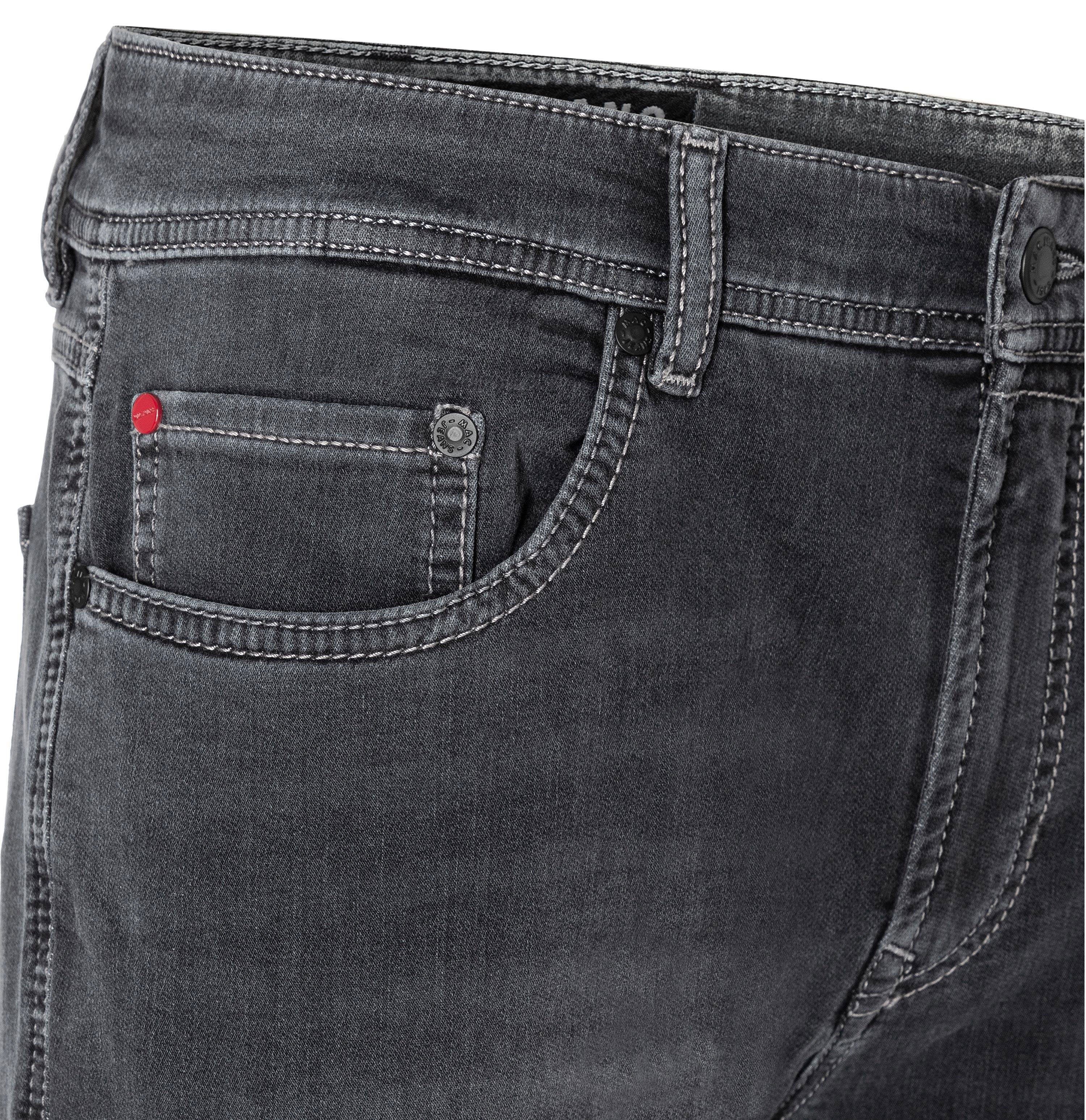 MAC 5-Pocket-Jeans Jog'n Jeans 0994L Grey Light Sweat Denim Used H830