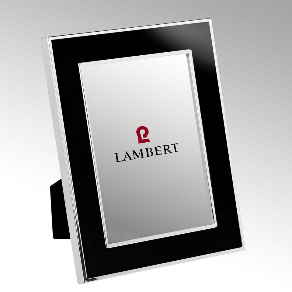 Lambert Bilderrahmen Bilderrahmen Portland Schwarz (13x18cm), Dekorativer  Bilderrahmen