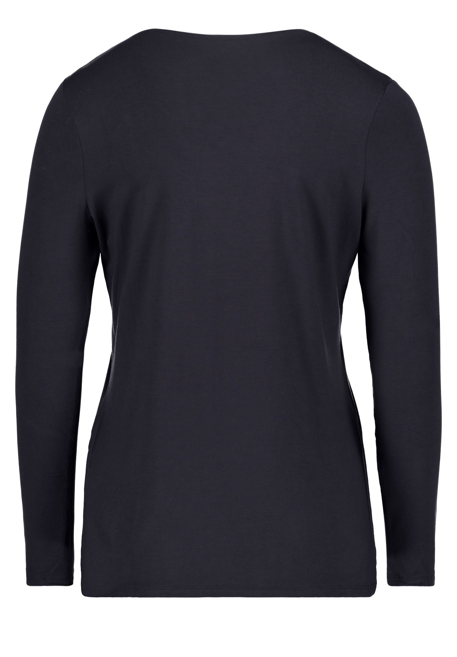 Betty&Co T-Shirt unifarben dunkelblau Form (1-tlg)