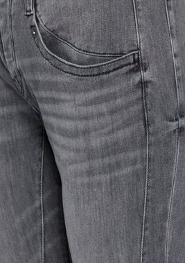 Herrlicher 5-Pocket-Jeans Shyra Cropped Denim Black Light