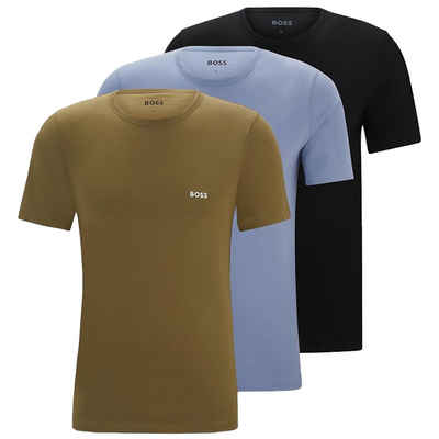 BOSS T-Shirt BOSS 50517856-990 Herren R-Neck T-Shirt, 3er Pack