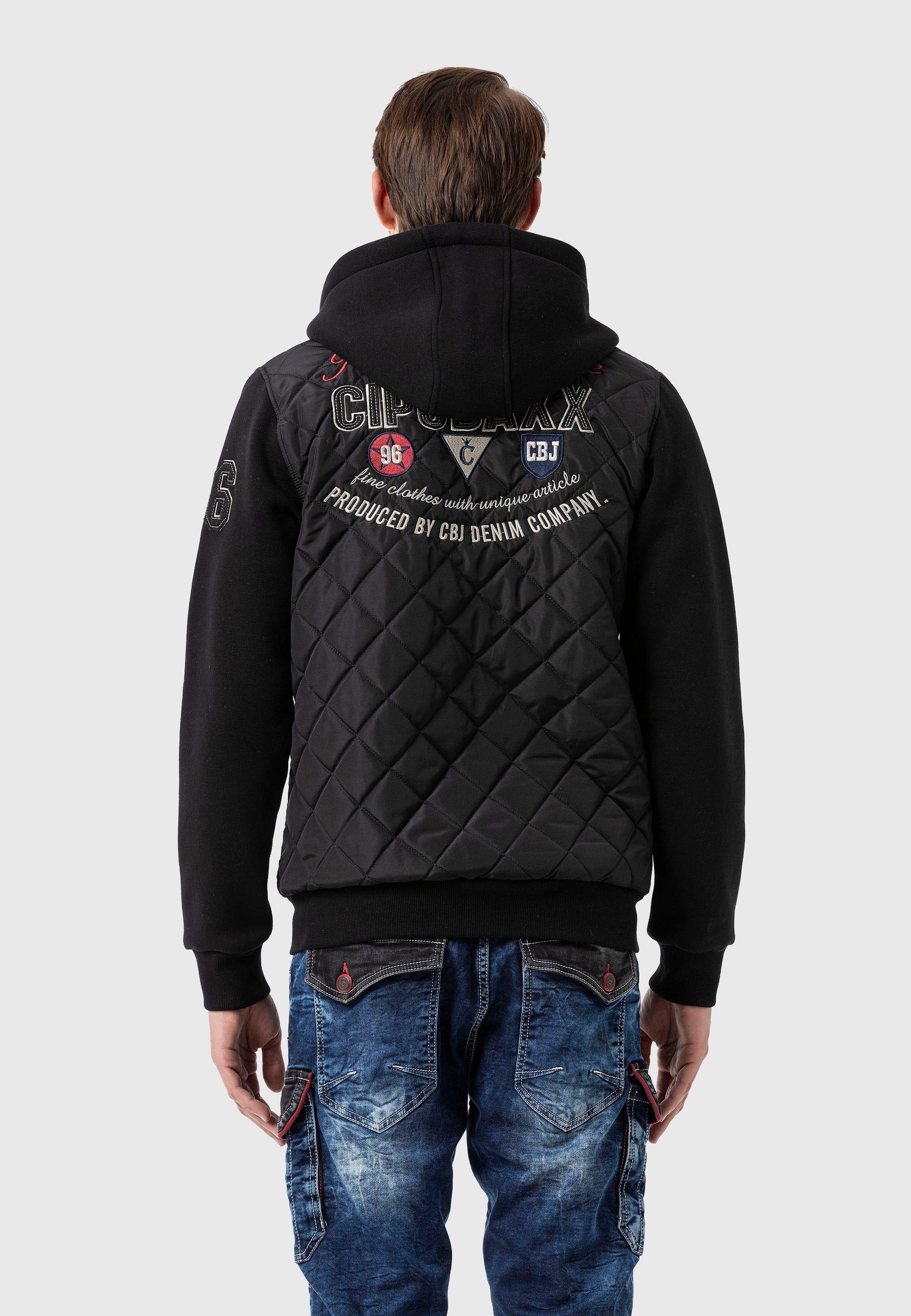 Cipo & Baxx Allwetterjacke Jacke mit Stickereien günstig online kaufen