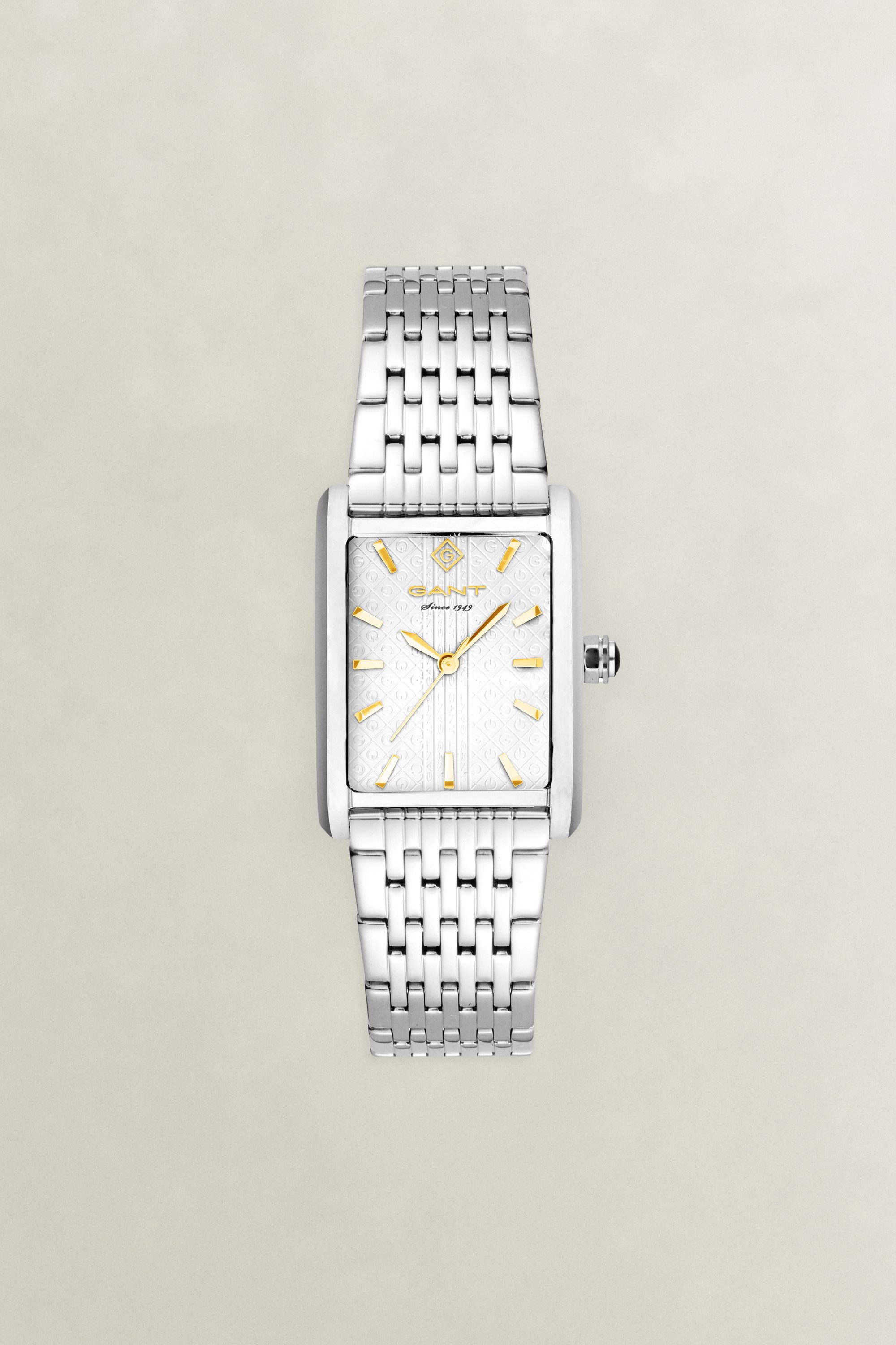 Gant Quarzuhr Rhode Island G173001, Armbanduhr, Damenuhr, Edelstahlarmband, analog