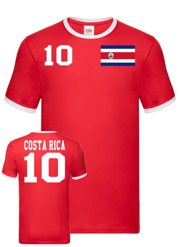 T-Shirt Copa Football Blondie Costa Trikot Rica Meister Sport Brownie WM & Fußball Herren