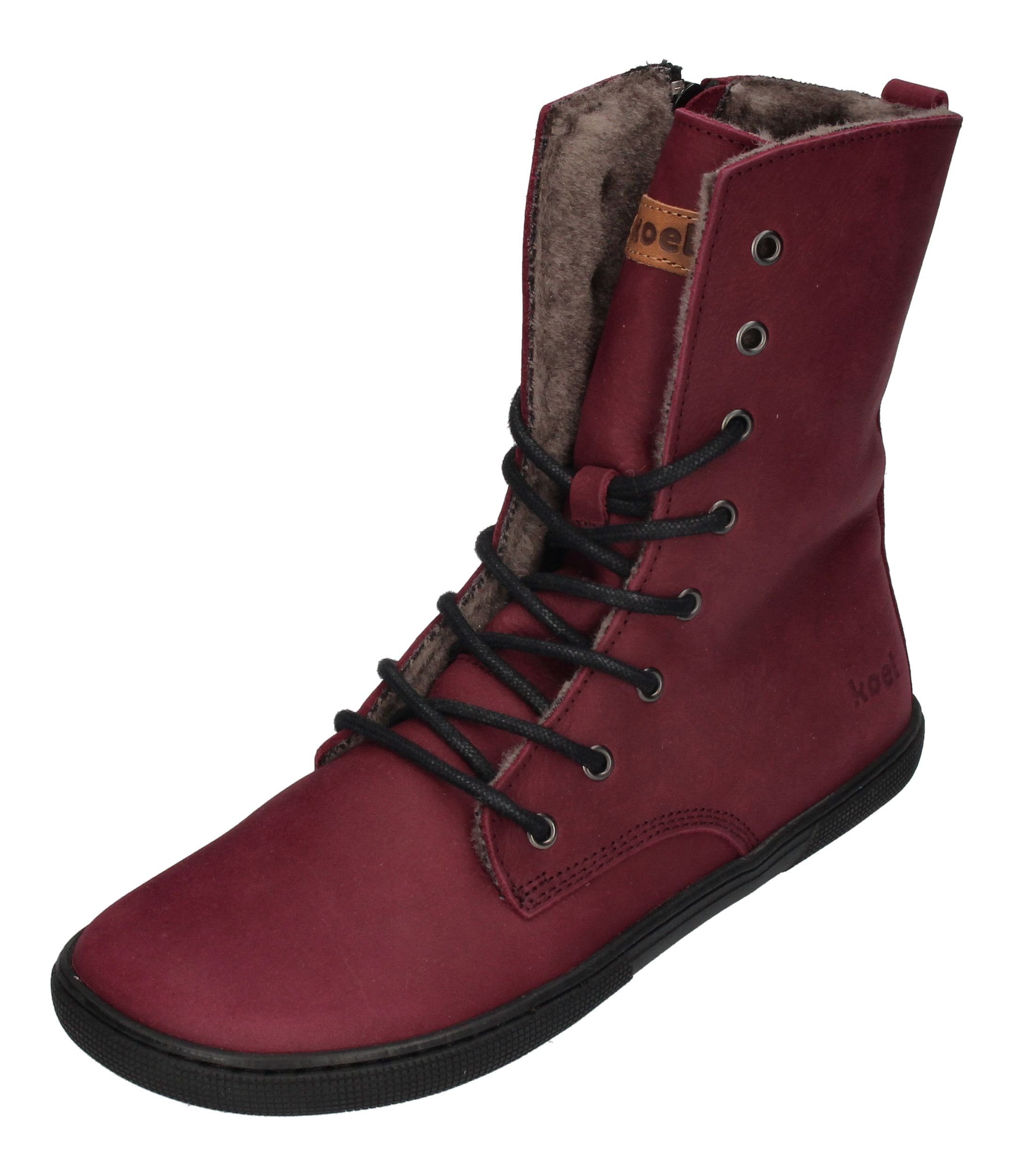 KOEL Faro Barfußschuh Bordo
