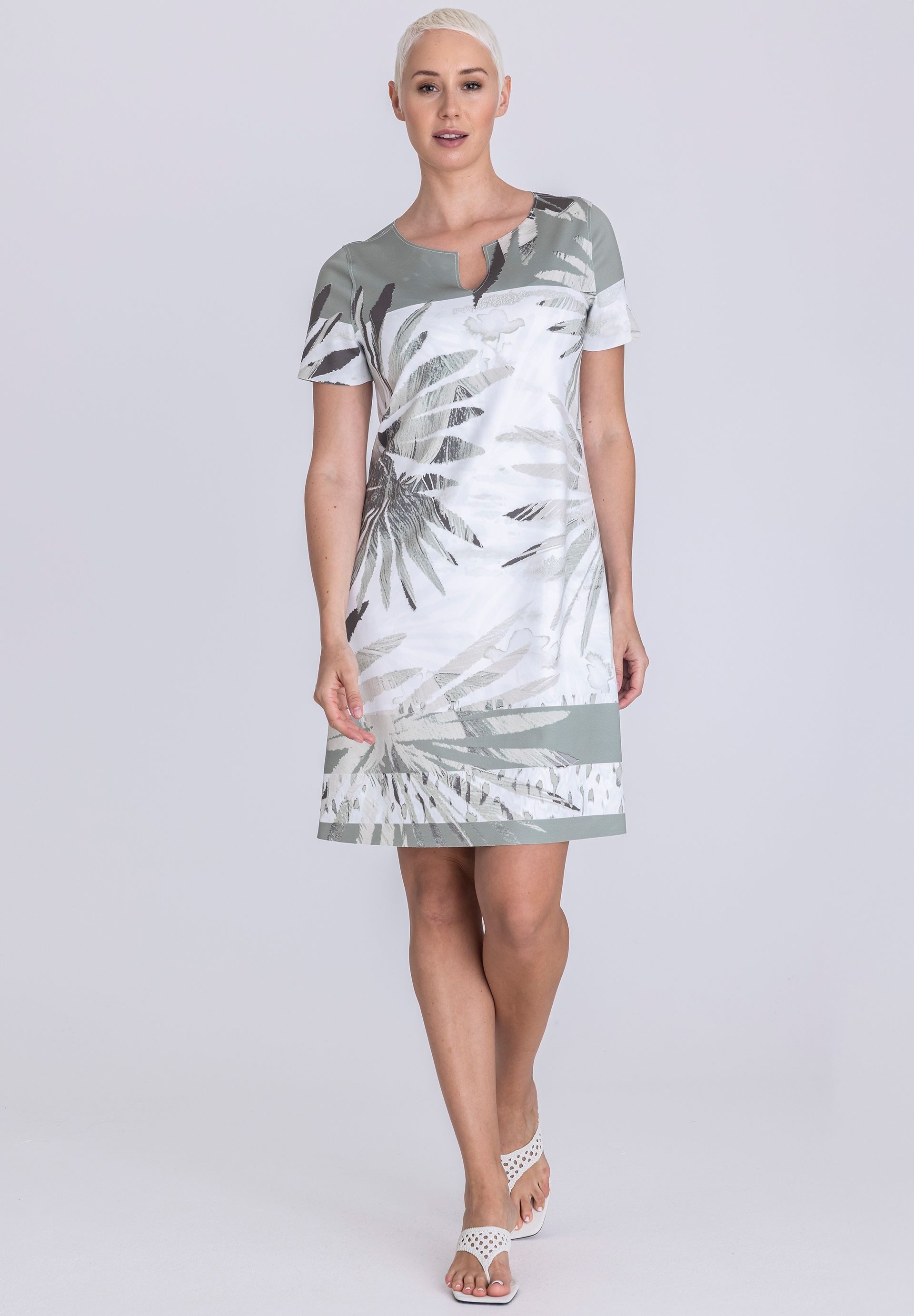 TUZZI Jerseykleid mit Ausschnittschlitz